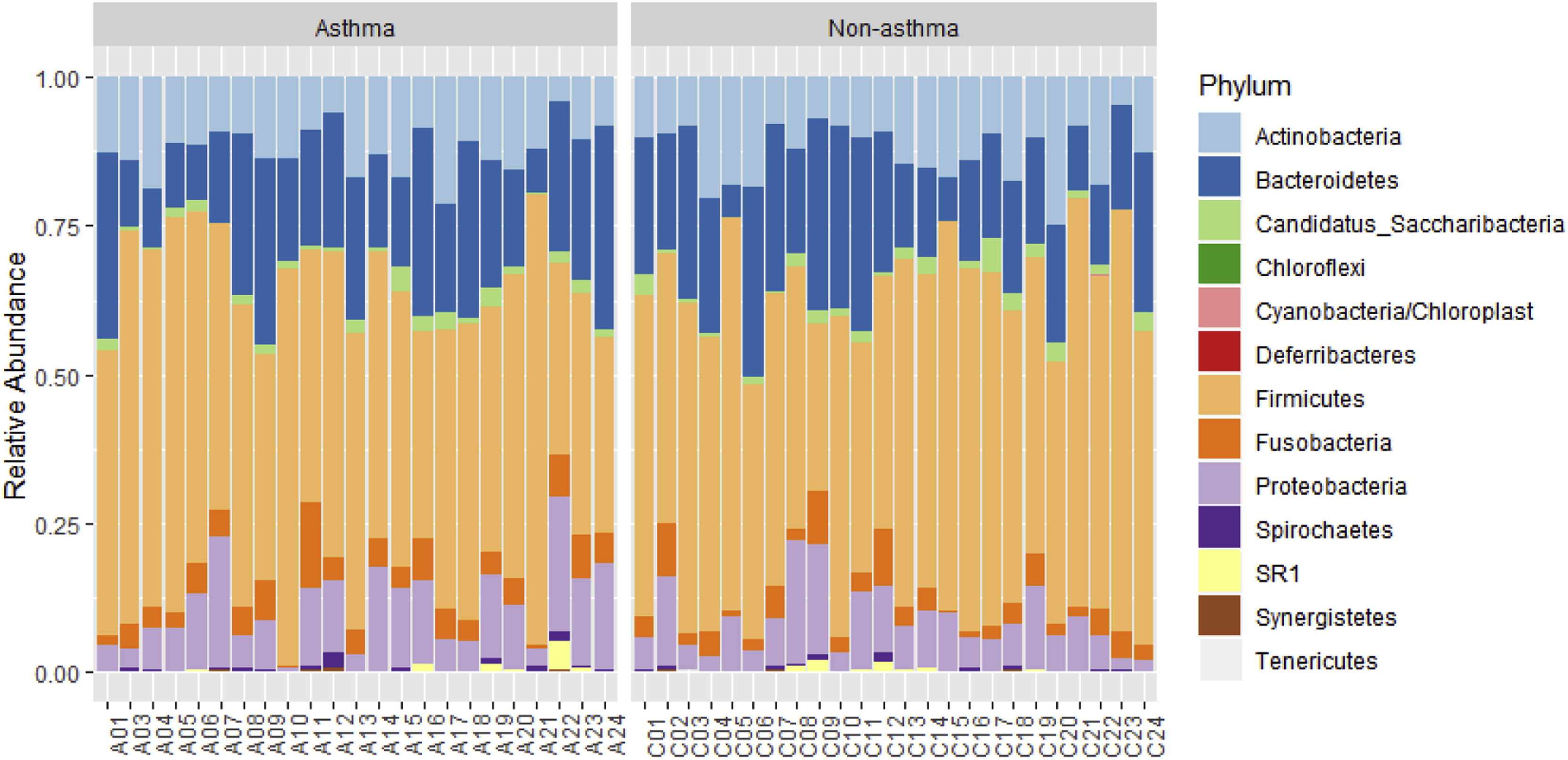 Image for Sex effects in the association between airway microbiome and asthma
